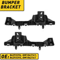 Set of 2 Front Bumper Brackets Retainer for Chevrolet Equinox (2018–2022) 84293394, 84293393