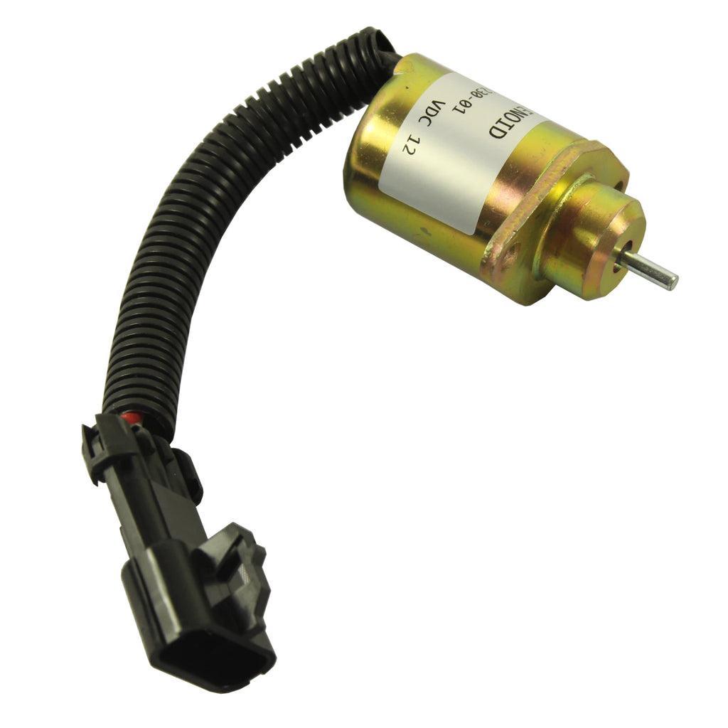 Fuel Shut Off Stop Solenoid for Kubota R90