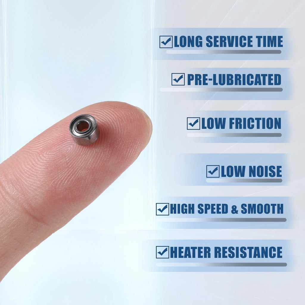 20pcs 682ZZ Double Metal Shield Ball Bearings for Various Models 