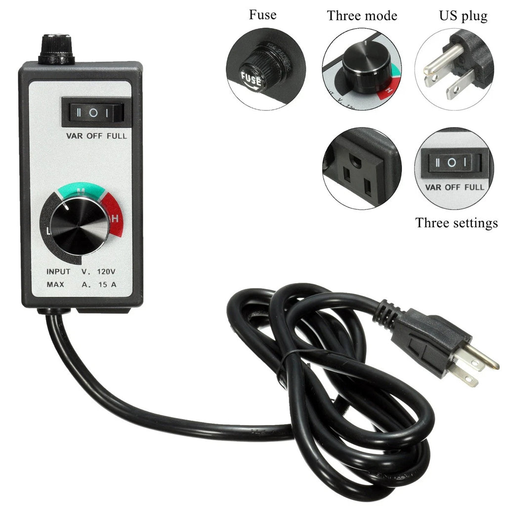Universal Speed Controller for Electric Motors (AC 120V)