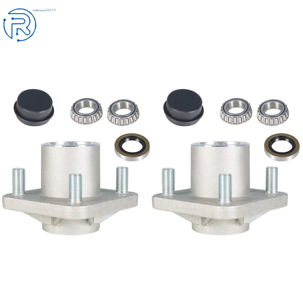 Front Wheel Hubs 2X for EZGO Golf Carts PDS TXT/Medalist (2001-UP)