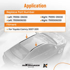 2X Roof Molding Trim Kit for Toyota Camry (2007–2011) 75555-06030