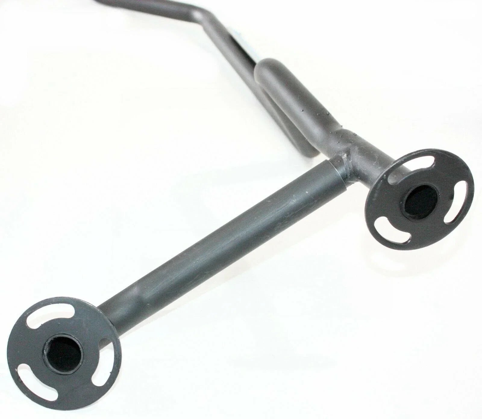 Black Alloy Twin Exhaust Pipe Mufflers for GY6 150cc Quad Bike ATV