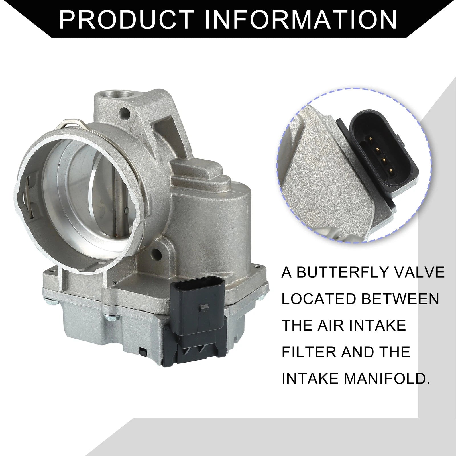 Throttle Body Actuator No.059128063A for Audi A4 2.5L (2004–2008)