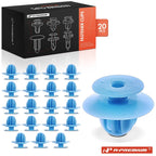 20Pcs Nylon Rocker Moulding Retainer Clips for Mitsubishi L200 
