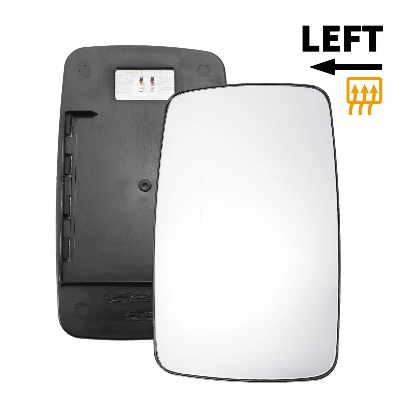 Left Upper Heated Mirror Glass for Mercedes Sprinter (1995–2006)