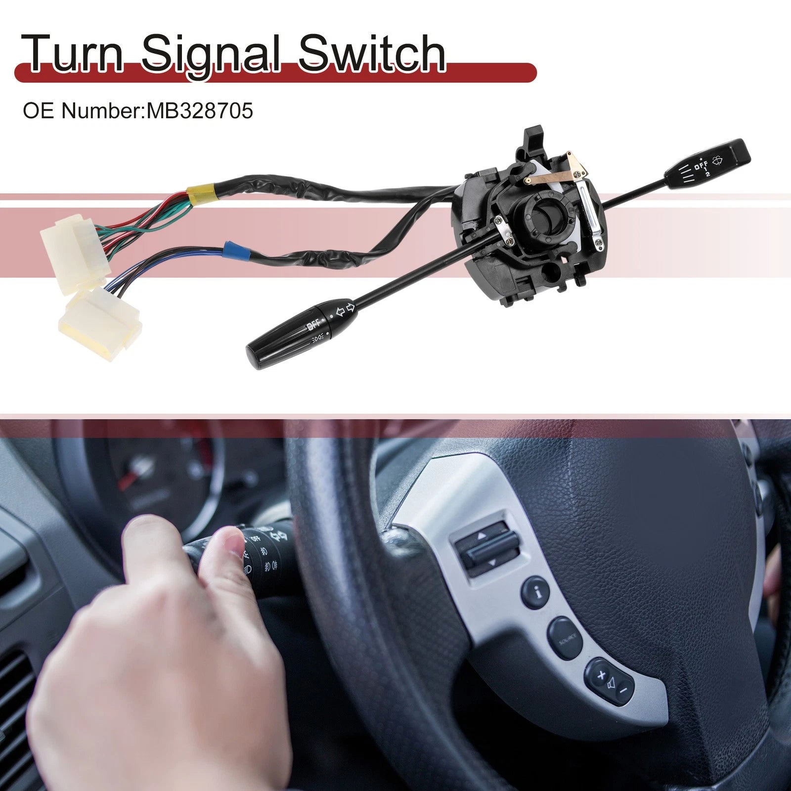 Turn Signal Switch for Mitsubishi L300 (1990–1998) No.MB328705