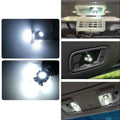 2X Xenon White 360° 5SMD LED Bulbs for License Plate Lights