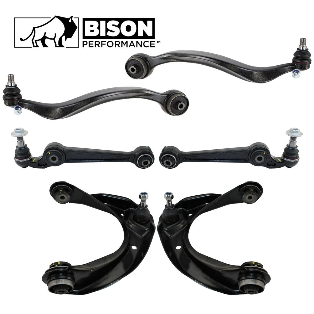 6pc Control Arm Kit for Ford Fusion, Mercury Milan, Zephyr (2006–2012)