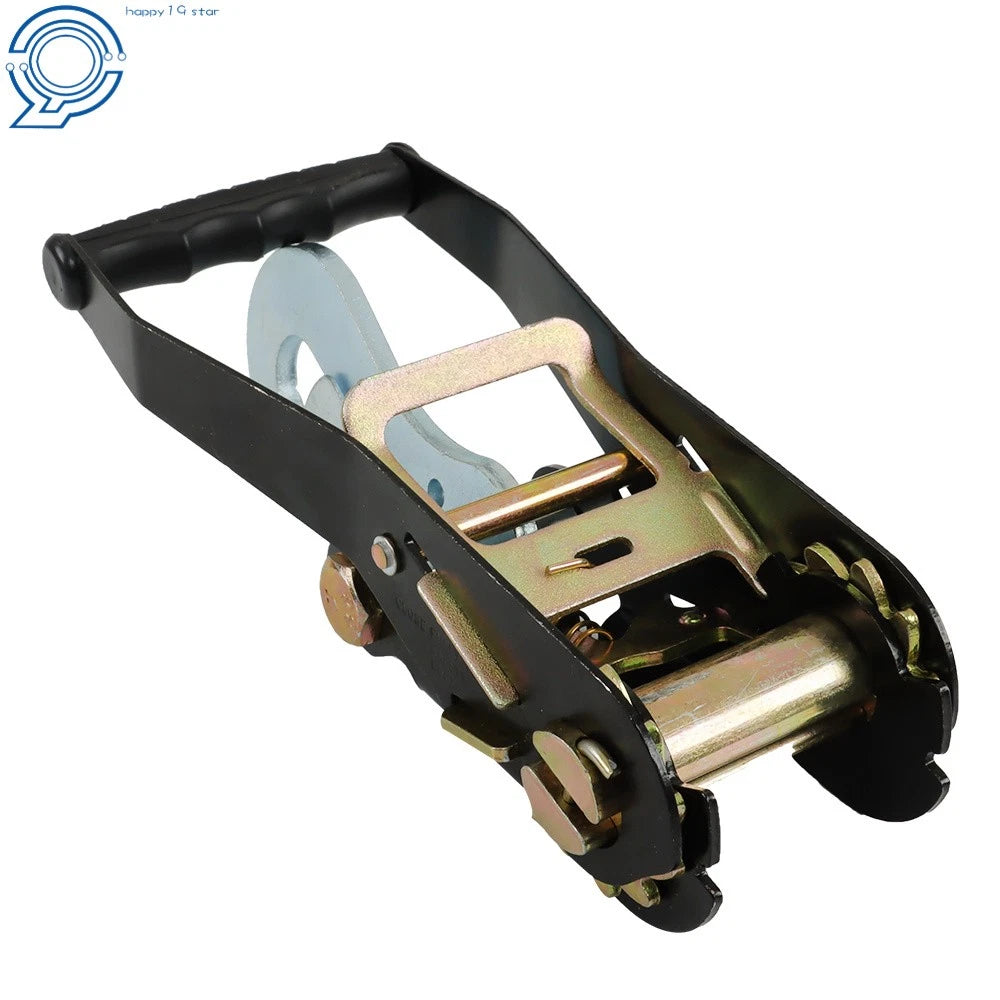 Set of 4 Car Tie Downs with Snap Hooks for Trailer (2 Inch x 96 Inch)