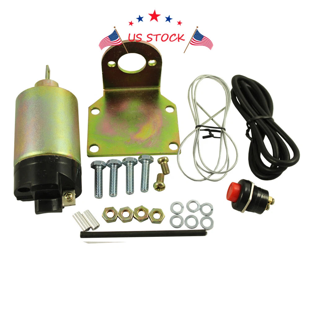 Shaved Door Handle Trunk Solenoid Popper Kit for Hot Rod (1960–1970)