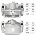Pair Front Brake Calipers with Bracket for Honda Civic (2001–2005) 19-B1833