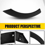 Set of 4 Black Fender Flares for Ford Transit 150/250/350/350HD (2015–2024)