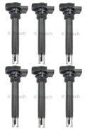 Set of 6 Ignition Coils Bosch 0221604115 for Audi Q5 (2009)