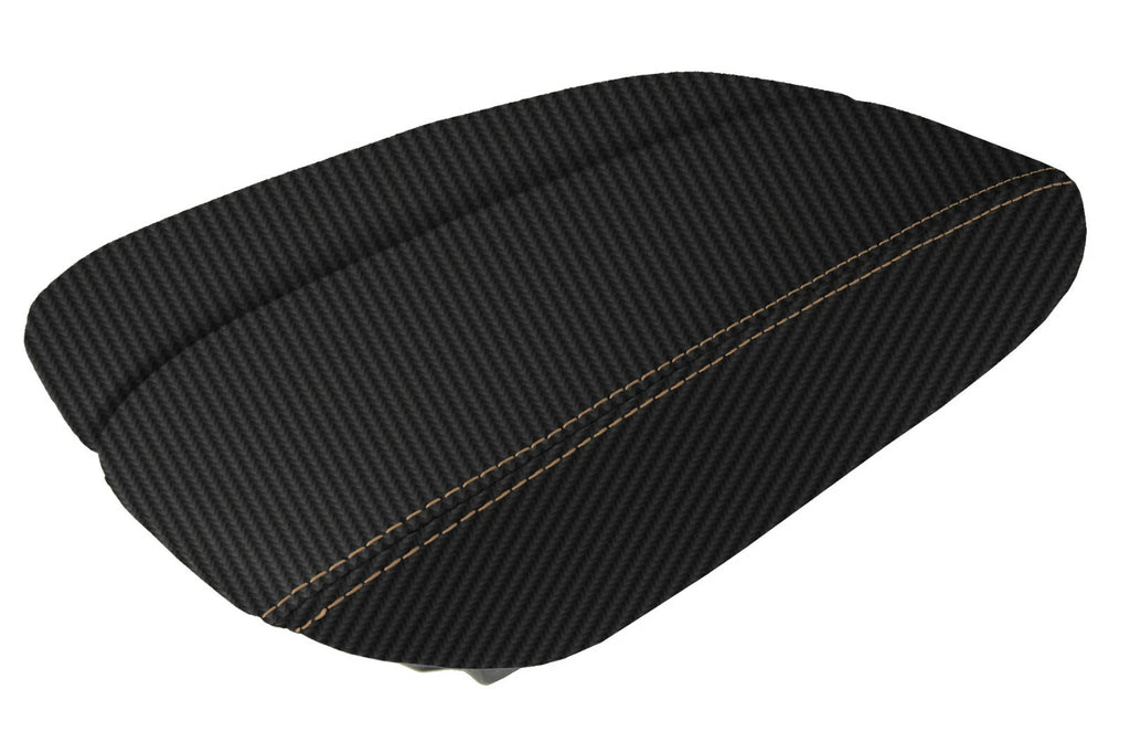 Carbon Fiber Console Pull Over Armrest Cover for Audi A8 (2011–2017)
