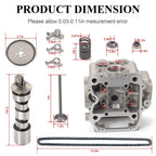 Cylinder Head Rocker Arm Camshaft Kit for Polaris Scrambler 500 (1997–2012)