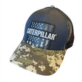 Caterpillar Defend Cap Black Hat Digi Camo