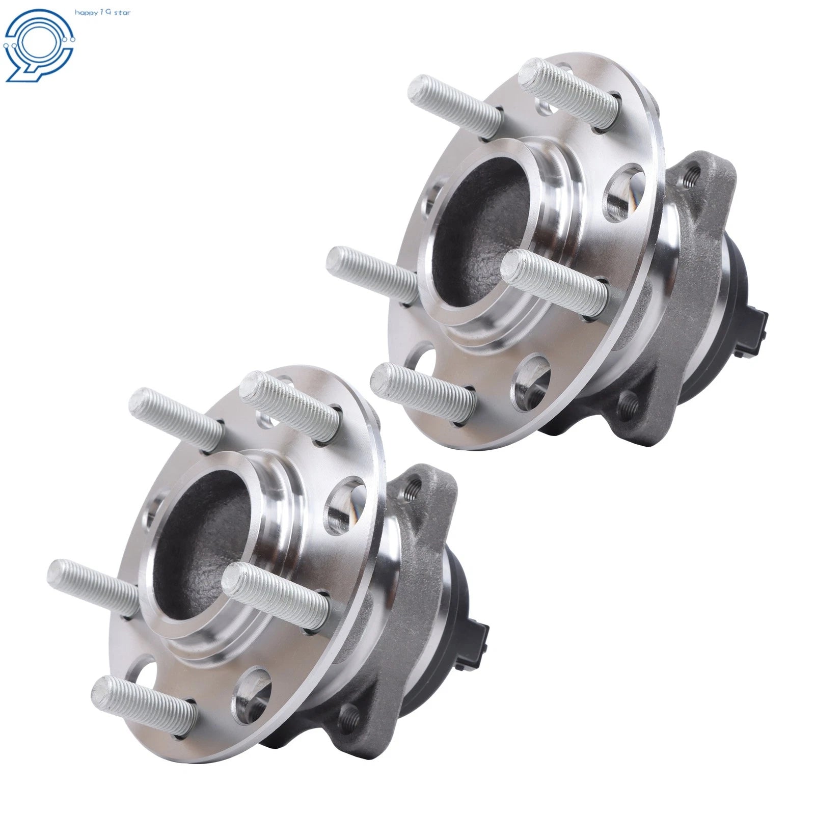 2Pcs Rear Wheel Hub & Bearing for Hyundai Sonata Kia Optima Sportage (2015–2020)