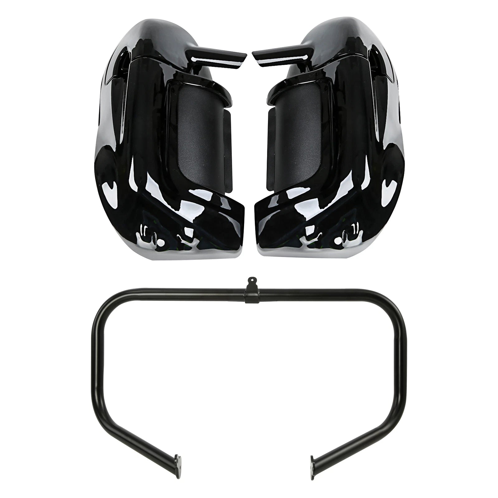 Lower Vented Leg Speakers & Engine Bar for Harley Touring Road Glide (2009–2013)