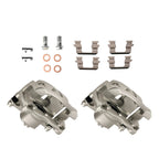 Front Brake Caliper Kit w/Bracket for Nissan Rogue Select (2014–2015) 19-B3428