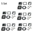 Set of 5 Carburetor Rebuild Kits for Stihl 020 024 028 (RK-13HU RK-14HU)