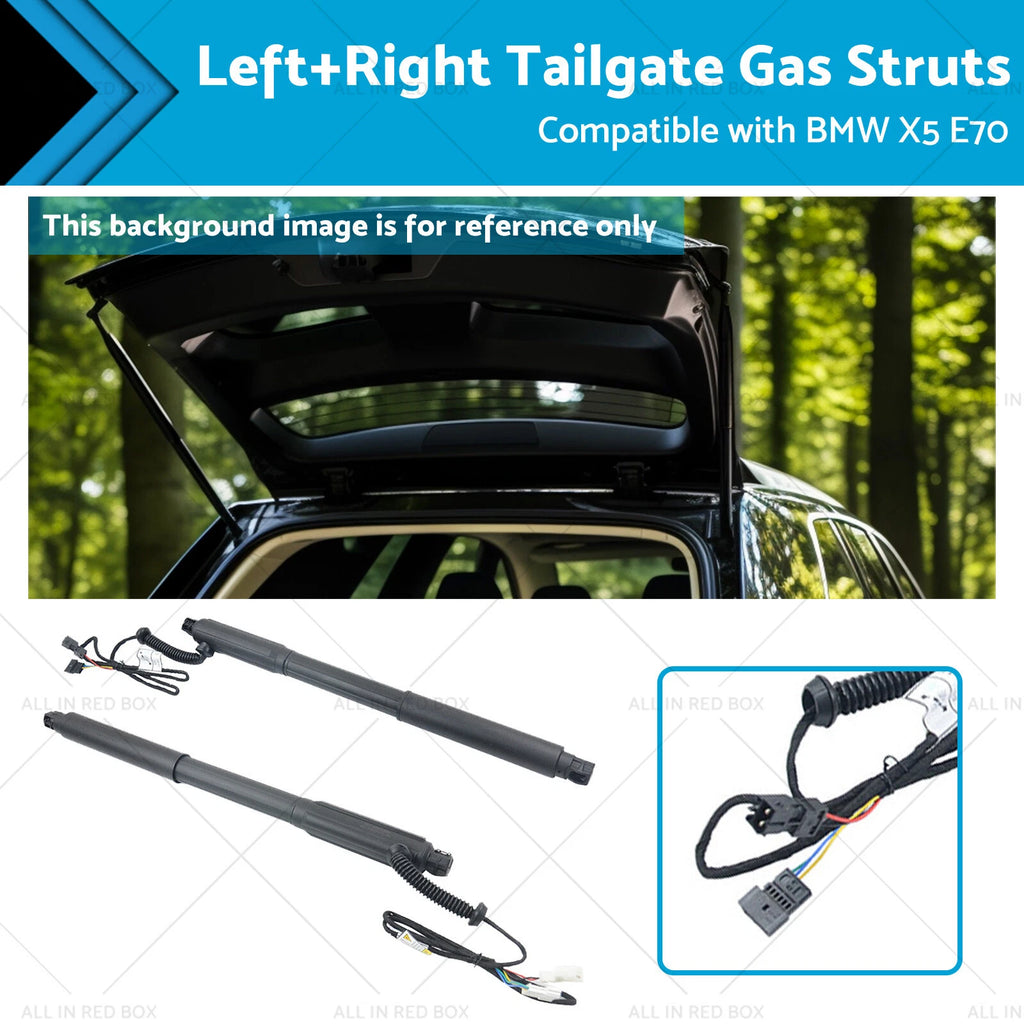Set of 2 Tailgate Boot Gas Struts for BMW X5 E70 (2006–2013)
