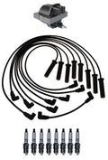 Ignition Wires & Spark Plug Kit for Chevy B7 GMC P6500 (0.045")