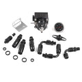 Adjustable Fuel Pressure Regulator Kit with Gauge for Racing Vehicles