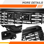Matte Black Denali Style Mesh Front Grille for GMC Sierra 1500 (2022–2025)