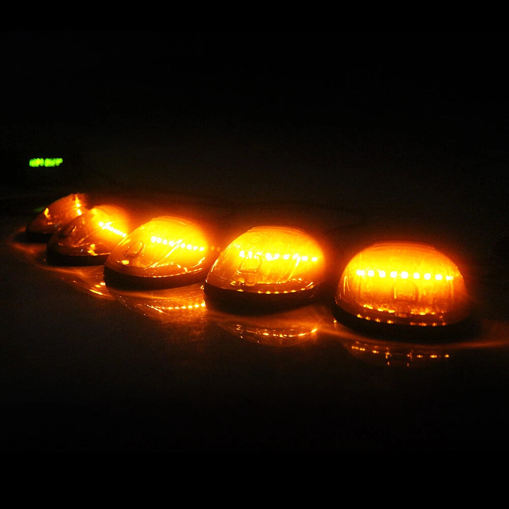 5pcs LED Cab Marker Roof Lights for Dodge Ram 2500 3500 (2003–2016)