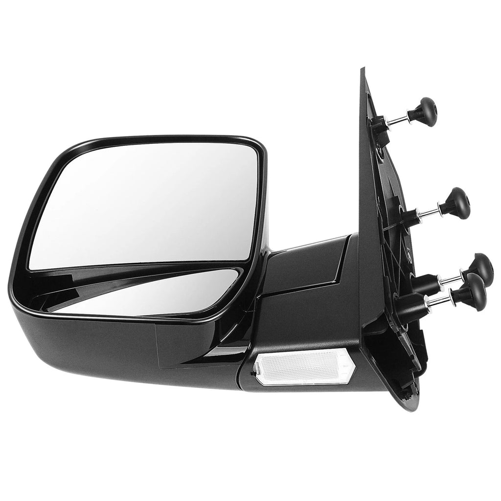 Pair Side View Manual Mirrors for Ford E150 E250 E350 E450 E550 (2002–2008)