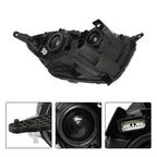 Driver Side Headlight for Ford EcoSport (2018–2022) Halogen Black