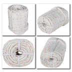 Heavy Duty 1/2" x 150' Three Strand Twisted Polyester Rope