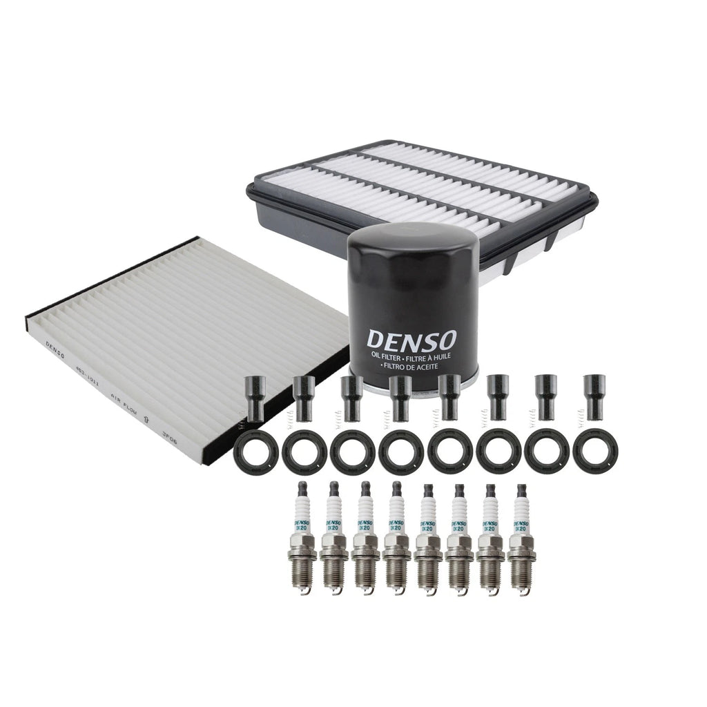 Denso Tune Up Kit 8 Spark Plugs & Boots for Lexus GX470 (2003–2009)