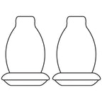Front / SingleCab / Canvas Seat Covers for Hilux GUN135 TGN121