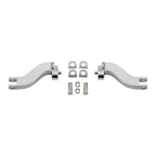 Rear Passenger Foot Peg Mounts for Harley Touring (1993-2025) Black/Chrome