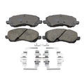 TRW Pro Front Ceramic Brake Pads for Chrysler Sebring, Dodge Avenger, Caliber, Compass, Lancer (200)