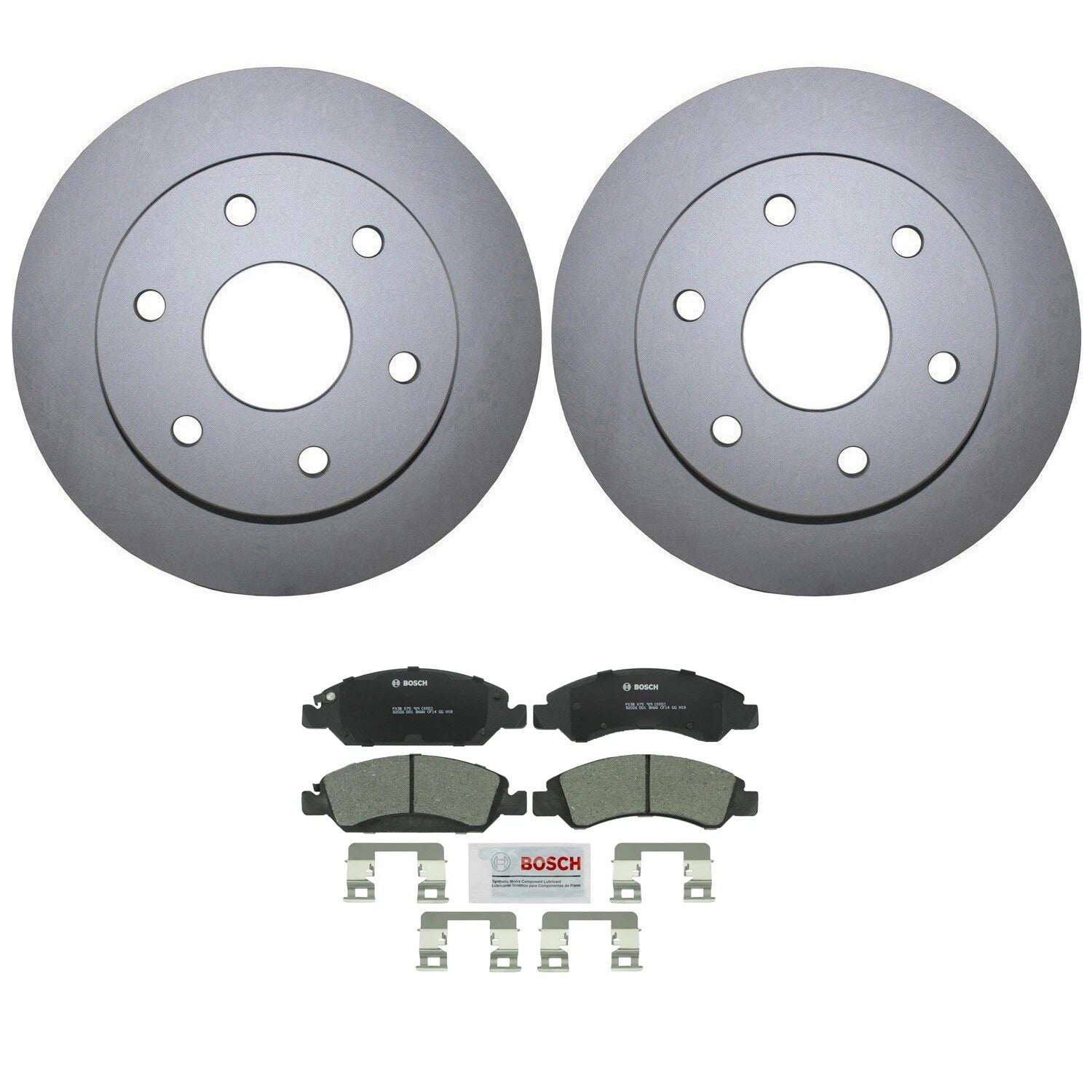 Front Brake Kit 305mm Rotors & Bosch Ceramic Pads for Silverado Sierra 1500 (2007–2018)