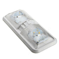 Interior Double Dome Ceiling Light for RV Boat Camper Trailer 12V 48LED
