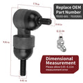 2Pcs Steering Rack Ball Joint for EZGO Golf Cart (1994–2001.5) 70192G01 70192-G01