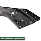 Set of 2 Radiator Support for Volkswagen Passat (2012–2015)
