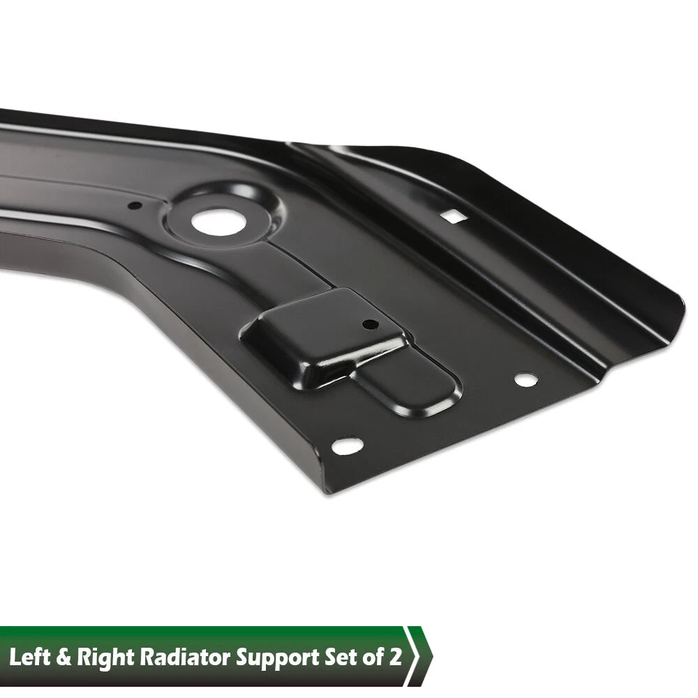 Set of 2 Radiator Support for Volkswagen Passat (2012–2015)