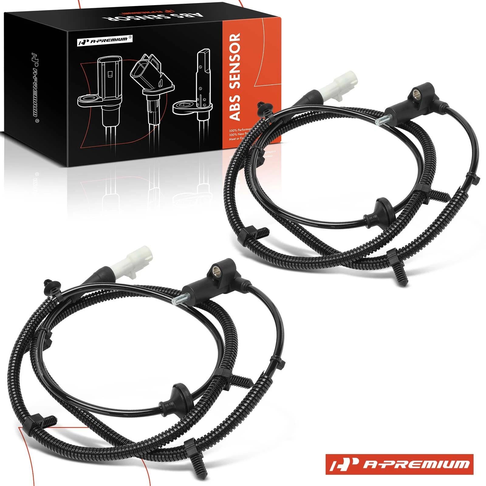 2X ABS Wheel Speed Sensor for Ford Crown Victoria Lincoln Town Car (1998–2011)