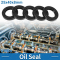 Set of 5 Oil Seal Rotary Shaft Seal 25x40x8mm for Various Models