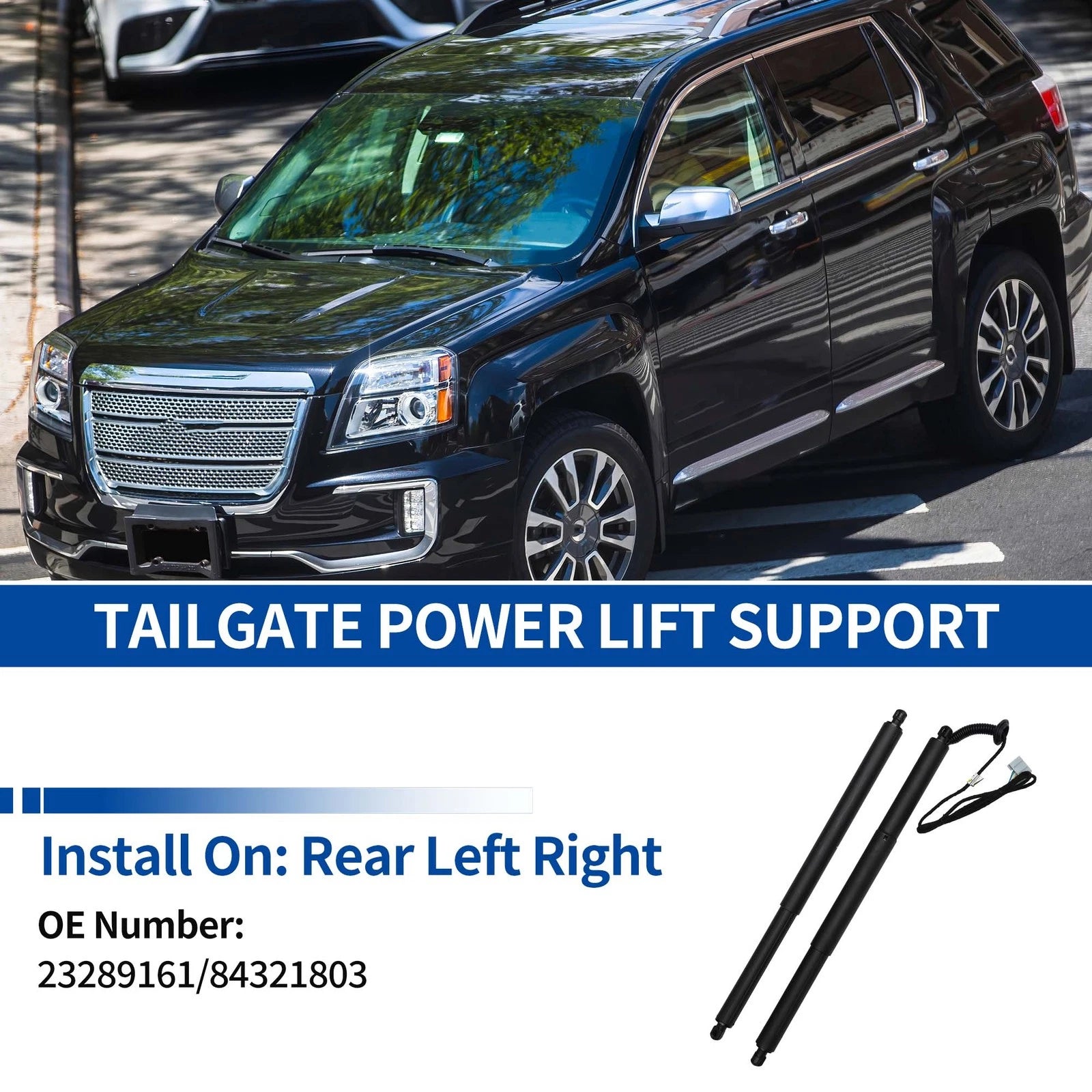 Rear Tailgate Power Lift Support for Chevrolet Equinox (2016–2017) GMC No.23289161