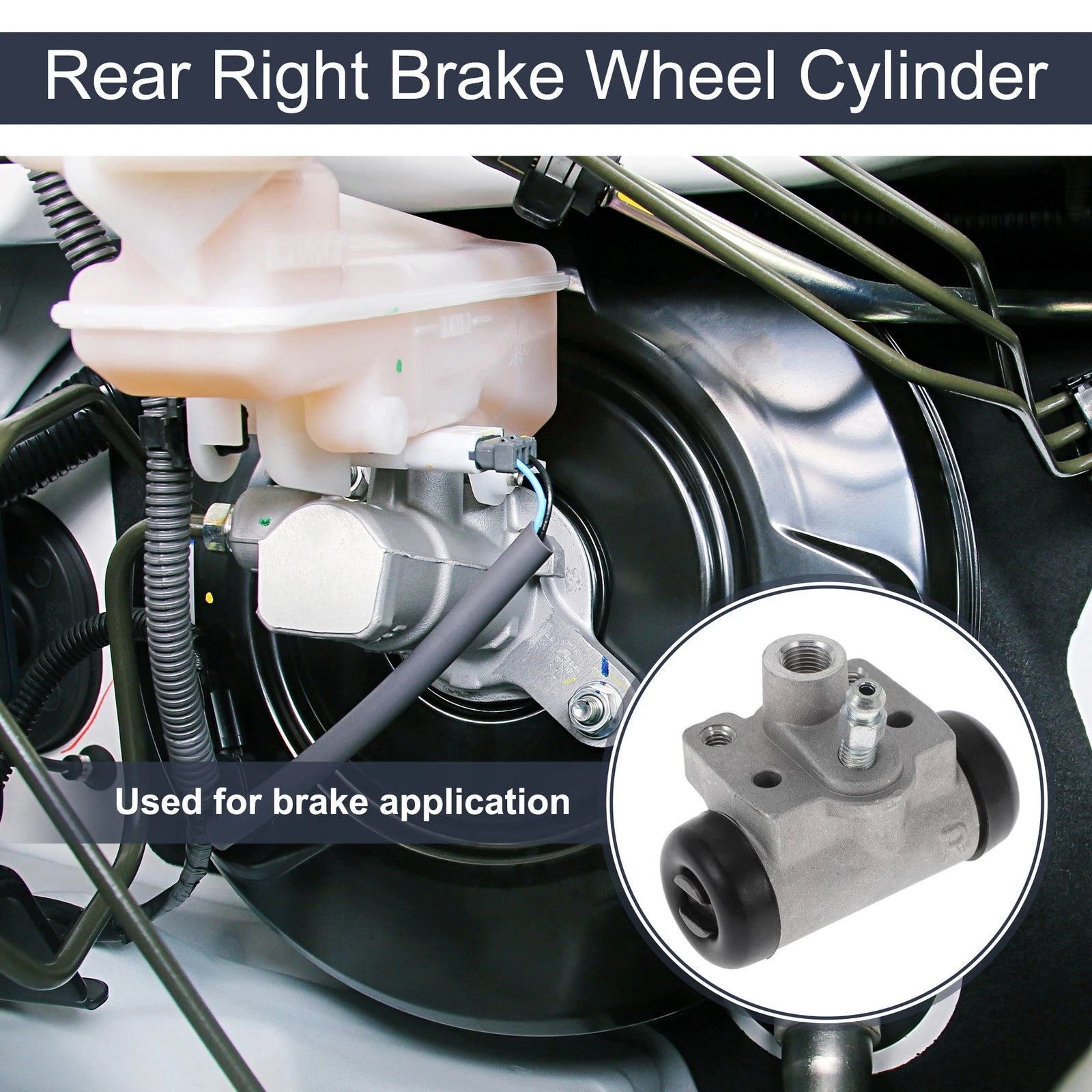 Rear Right Brake Wheel Cylinder No. 43300S04003 for Honda Accord (1990–1993)