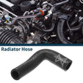 Radiator Hose Coolant Pipe for Audi A4 (2002–2008) No. 06E121082C Black