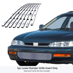 Chrome Billet Front Grille Insert for Honda Accord (1996-1997)