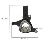 4.5" Lift Spindles for Chevrolet Suburban & GMC Yukon (2007–2014)