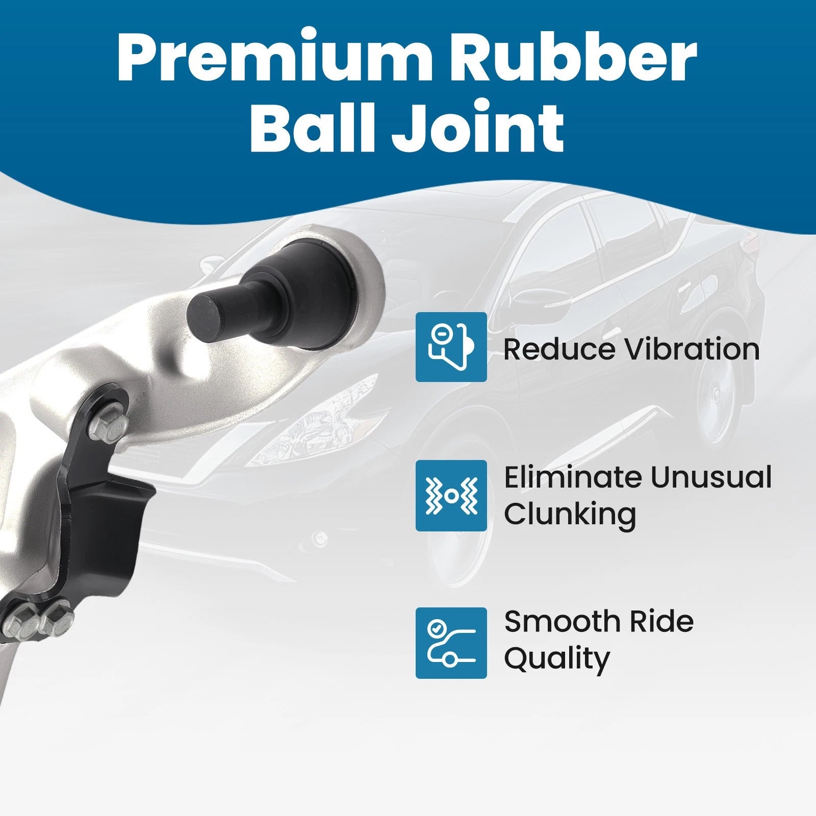 Passenger Side Suspension Control Arm w/ Ball Joint for Nissan Murano (2009–2014)